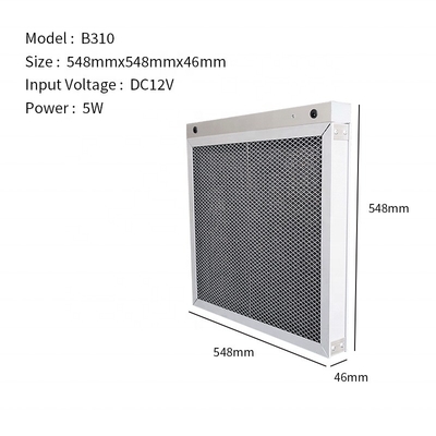 150mA-170mA 12V elektronisch filter voor verse lucht systeem AIR B310 stroom