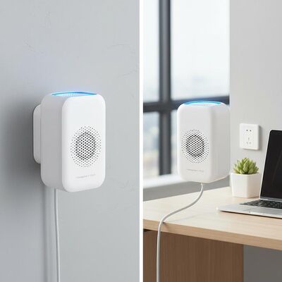 Goede prijs Dekking gebied 5 tot 15 vierkante meter Negatieve Ion Generator Desktop Muur gemonteerde lucht ionisator Perfect voor kleine omgevingen online
